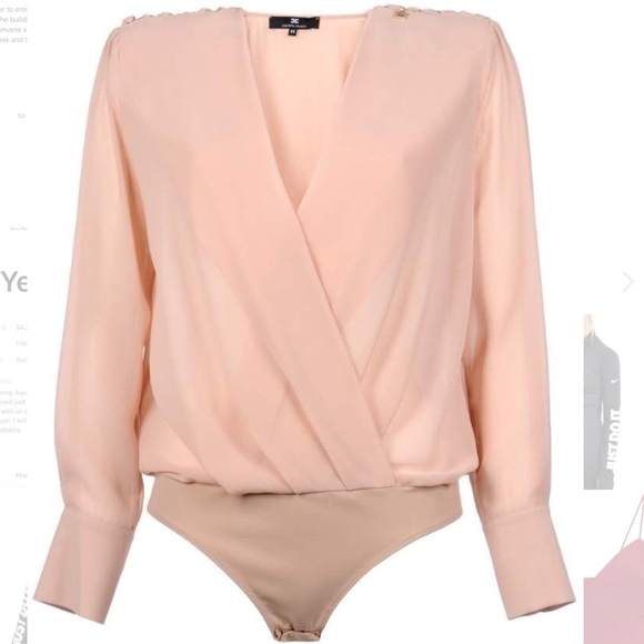 Forever 21 Tops - NWT Forever 21 Pink Bodysuit - Medium